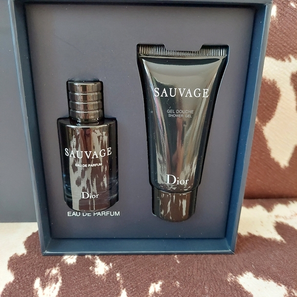 Dior Other New Dior Sauvage Travel Size Parfum And Shower Gel Set